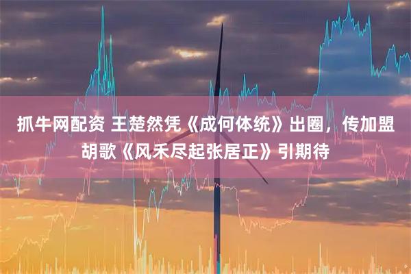 抓牛网配资 王楚然凭《成何体统》出圈，传加盟胡歌《风禾尽起张居正》引期待